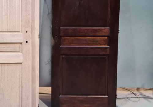 Kunnen houten deuren gezandstraald worden?